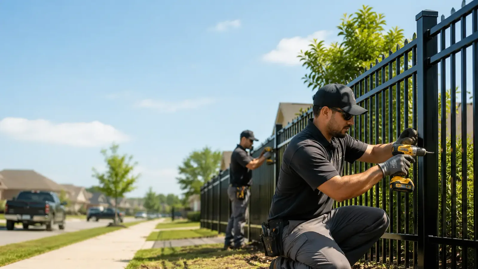 Metal Fence Installation in Baldwin, GA